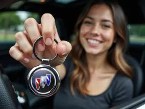 Buick Porte-Clés Logo Pro Max Édition
